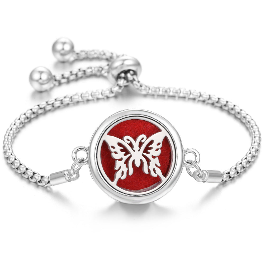 Here & Now Diffuser Bracelet – Essential Oil Kaleidoscope Charm