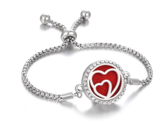 Here & Now Diffuser Bracelet – Essential Oil Kaleidoscope Charm