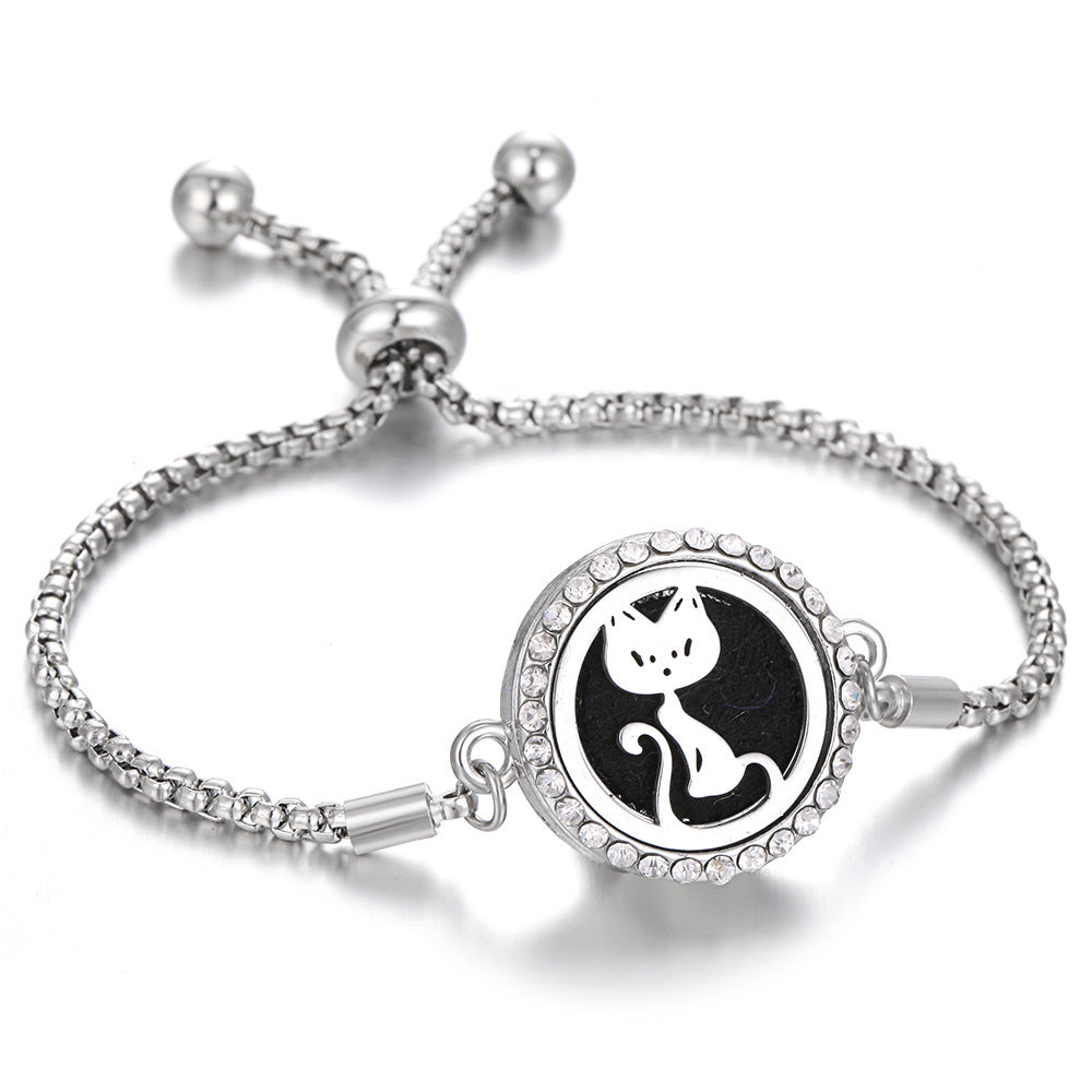 Here & Now Diffuser Bracelet – Essential Oil Kaleidoscope Charm