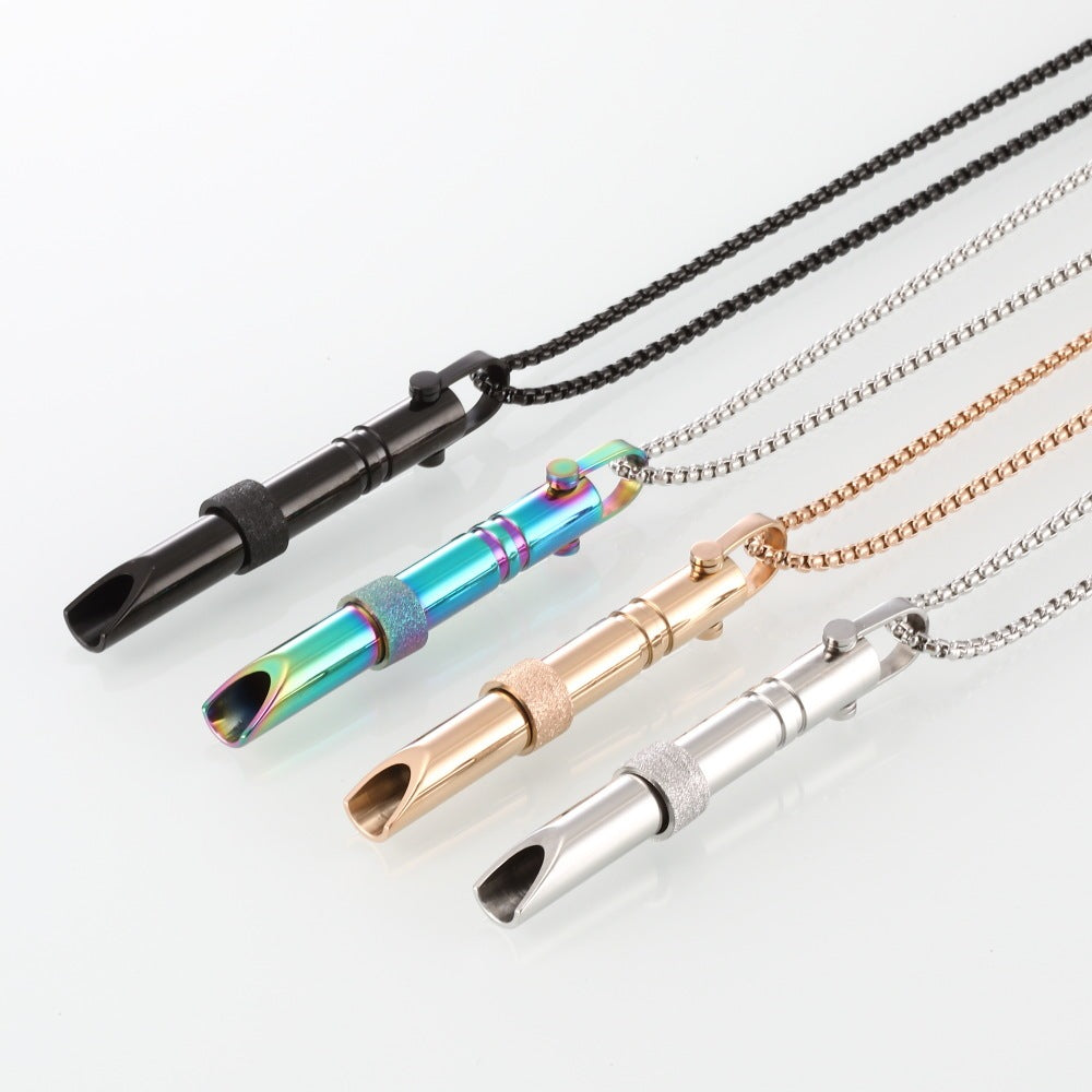 The Stress Reliever - Mindfulness breathing Necklace