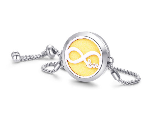 Here & Now Diffuser Bracelet – Essential Oil Kaleidoscope Charm