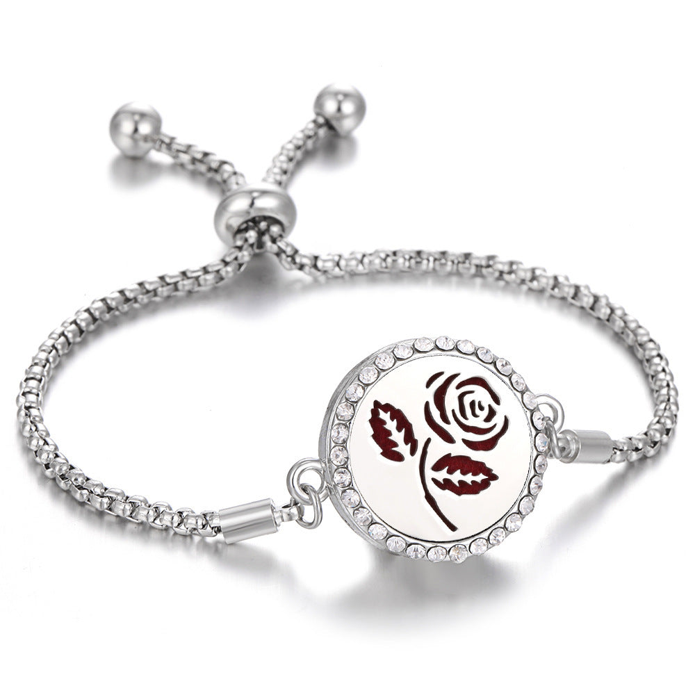 Here & Now Diffuser Bracelet – Essential Oil Kaleidoscope Charm