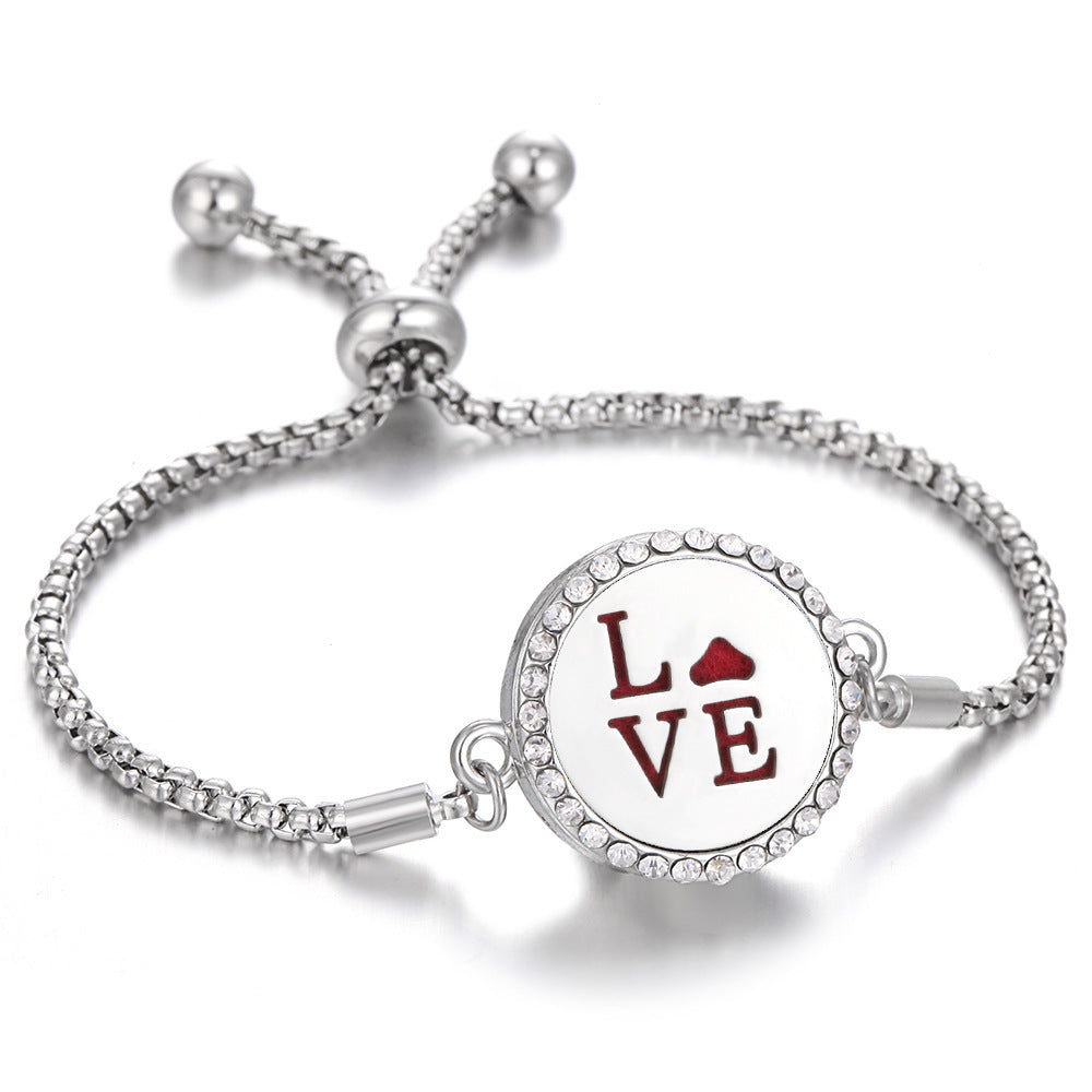 Here & Now Diffuser Bracelet – Essential Oil Kaleidoscope Charm