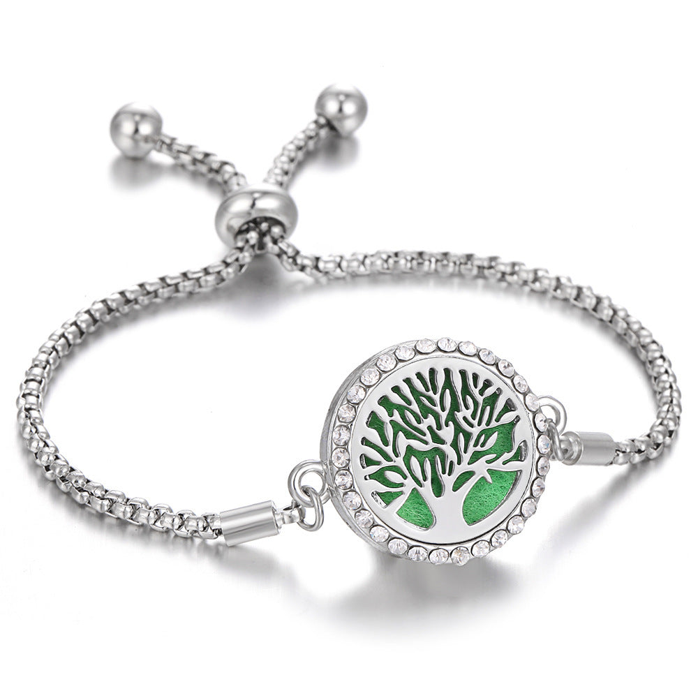Here & Now Diffuser Bracelet – Essential Oil Kaleidoscope Charm