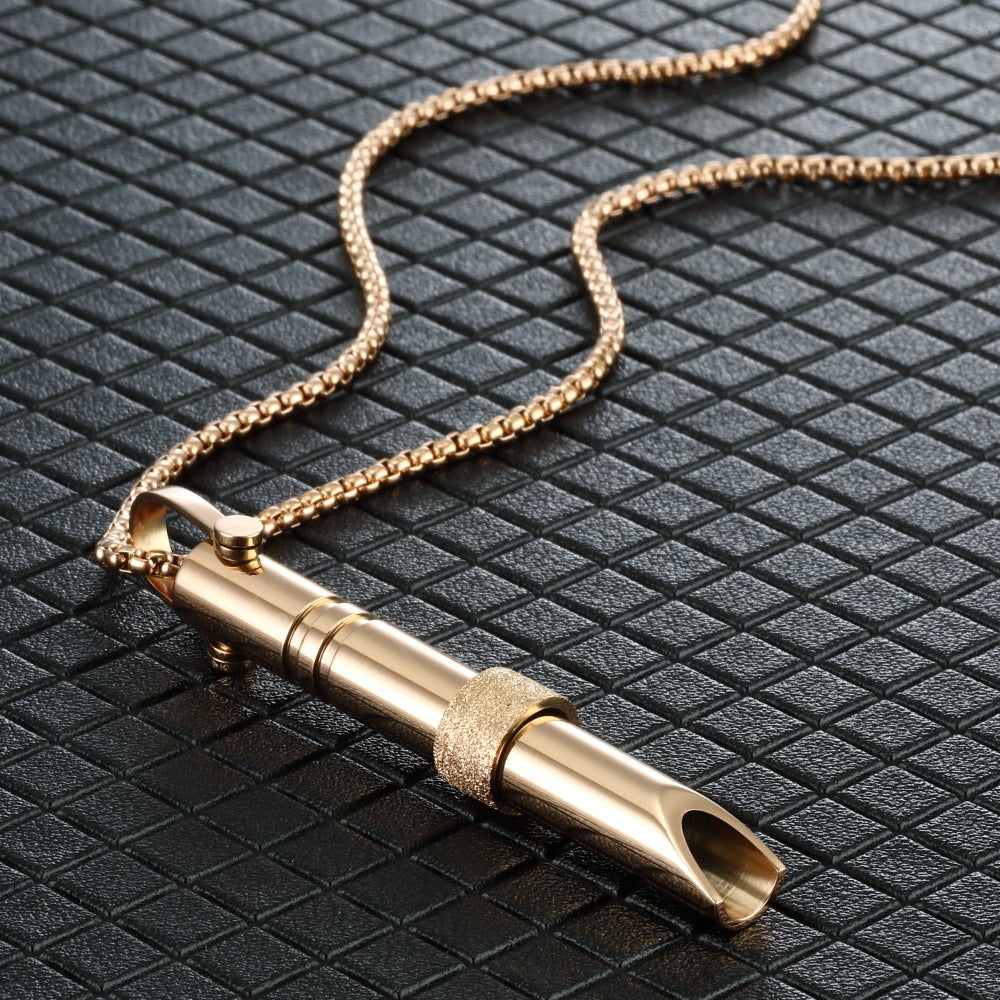 The Stress Reliever - Mindfulness breathing Necklace