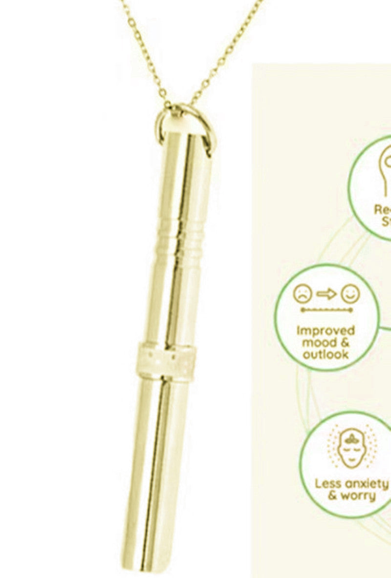 Anxiety Reducer - Mindfulness Breathing Necklace
